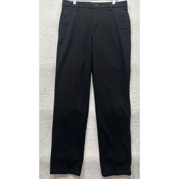 Dockers Men's Sz 32X34 Black‎ Straight Leg Classic Dress Pants - Picture 1 of 8